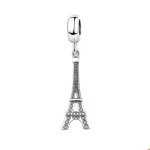 Pendentif charm en argent Tour Eiffel