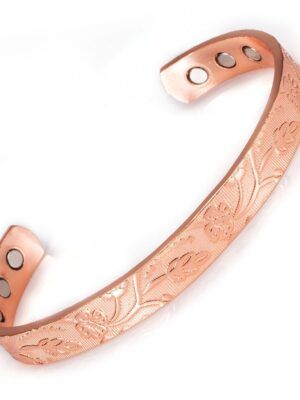 Bracelet en cuivre 6 aimants