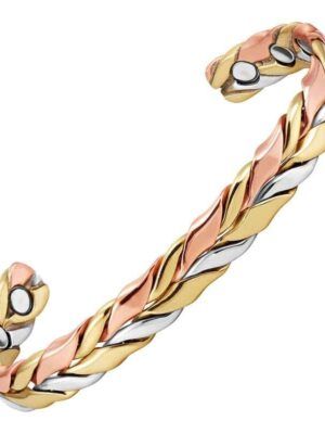 Bracaelet en cuivre magnétique 3 tons